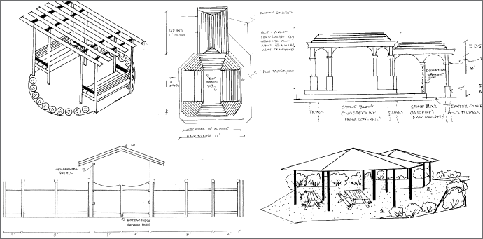 sample of arbour design